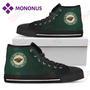 Mens Womens They Hate Us Cause They Us Minnesota Wild High Top Shoes Black