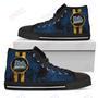 Mens Womens Ucla Bruins High Top Shoes Triple Stripe Bar Dynamic Shoes For Men Custom Shoes