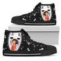 No Face And Chihiro Ghibli Studio Design Art For Fan Sneakers Black High Top Shoes For Men And Women