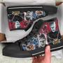 Pin Head Custom Hightop Hellraiser Shoes Horror Movie Hi Tops Hell Priest Shoes Hellraiser Character