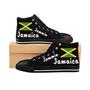Rasta Hip Hop Street Style Men’S Jammin Jamaica Hightop Sneakers High Top Shoes