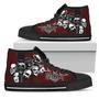 Slipknot Rock Music Band I Design Art For Fan Sneakers Black High Top Shoes For Men And Women