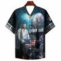 Christian American One Nation Under God Eagle Independence Day Hawaiian Shirt