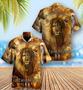 Jesus Lion Faith Over Fear Psalms Hawaiian Shirt - Christian Hawaiian Shirts For Men & Women