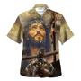 Jesus Portrait Crucifixion Of Jesus Hawaiian Shirts For Men & Women