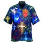 Jesus Put God First And Youll Be Last In Blue Hawaiian Shirt