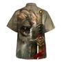 Lion Knight Of The Temple Hawaiian Shirt - Christian Hawaiian Shirt - Religious Hawaiian Shirts