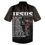 Warrior Jesus Is My God Hawaiian Shirts - Christian Hawaiian Shirt - Jesus Hawaiian Shirts