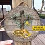 What God Has Joined Together Custom Round Wood Sign