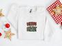 Embroidered Merry And Bright Christmas Sweatshirt For Men And Women