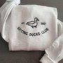 Sitting Ducks Embroidered Sweatshirts Crewneck Sweatshirt Gift For Family