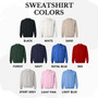 Custom Pet Sweatshirts, Custom Name Embroidered Sweatshirts, For Dog Lovers