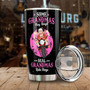 Biker Grandmother Normal Grandma Play Bingo Real Grandma Ride Hogs Funny Personalized Tumblerbirthday Gift Christmas Gift For Grandma