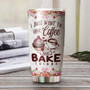 Cake Making Drink Coffee And Bake Things Personalized Stainless Steel Tumbler Coffee Tumbler Baking Tumblerbaker Gift Gift For Her