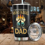 Dad My Favorite Hiking Buddies Call Me Dad Personalized Tumblerbirthday Gift Christmas Gift Father'S Day Gift For Father From Daughter Son