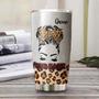 Custom Gift For Jesus Lover Christians, Faith Queen God Working It Out For Me Even In The Midst Of The Storm Personalized Stainless Steel 20o Tumbler birthday Christmas