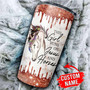 Personalized Jesus And Horse Tumbler