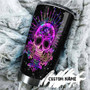 Skull Pink Rose Mandala Tribe Cool Fancy Unique Personalized Tumblerskull Tumblerskull Birthday Gift Christmas Gift For Her For Him
