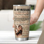 Custom Horse Couple Tumbler