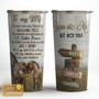Custom Horse Couple Tumbler