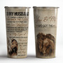 Custom Horse Couple Tumbler