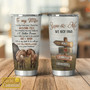 Custom Horse Couple Tumbler