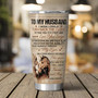 Custom Horse Couple Tumbler