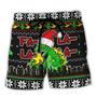 Christmas Godzila Falalalala Xmas Beach Short