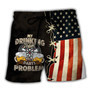 Darts Independence Day My Drinking Team Beach Short