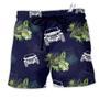 Jeep Tropical Floral Blue Beach Short