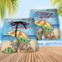 SW Baby Yoda In The Beach It’s 5 O’clock Somewhere Print Beach Short Family