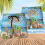 SW Cartoon Baby Yoda Beach Vibes Only Beach Short Family