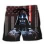 SW Darth Vader American Flag Beach Short Family