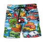 Food Life Is Better With Food Truck Summer Beach Shorts