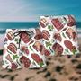 Food Meat Delicious Meal Beach Shorts