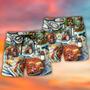 Food Sea Food And Drink Art Style Beach Shorts