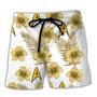 Hibiscus Floral Star Trek Starships Beach Short Family