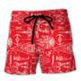 SPACE SHIPS Starwars RED Beach Short Family