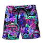 Special Starwars Baby Yoda Synthwave Beach Short Family