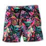 Starwars Baby Yoda Synthwave Cool Beach Short Family