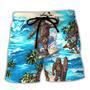 Starwars Chewbacca Surfing Beach Short Family