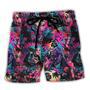 Starwars Darth Vader Synthwave Cool Beach Short Family