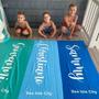 Personalized Alphabet Cute Kids Beach Towel