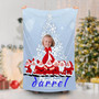 Personalized Christmas Dwarfs Snowwhite Beach Towel