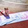 Personalized Name Summertime Party Photo Beach Towel