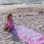 Personalized Name Summertime Party Photo Beach Towel