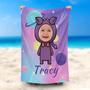 Personalized Planet Space Scorpio Baby Beach Towel