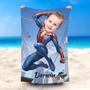 Personalized Spiderman Silk Sky Pigeon Beach Towel