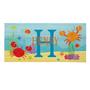 Personalized Summer Ocean Animals Name Beach Towel