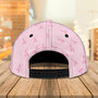 Custom Classic Cap For Breast Cancer Survivors - Personalized Name Cap